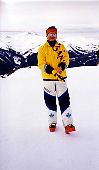 お気に入りのスキーパンツ　（１９９７年購入）